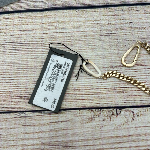 All Saints Gold and White Bracelet - Picture 3 of 5